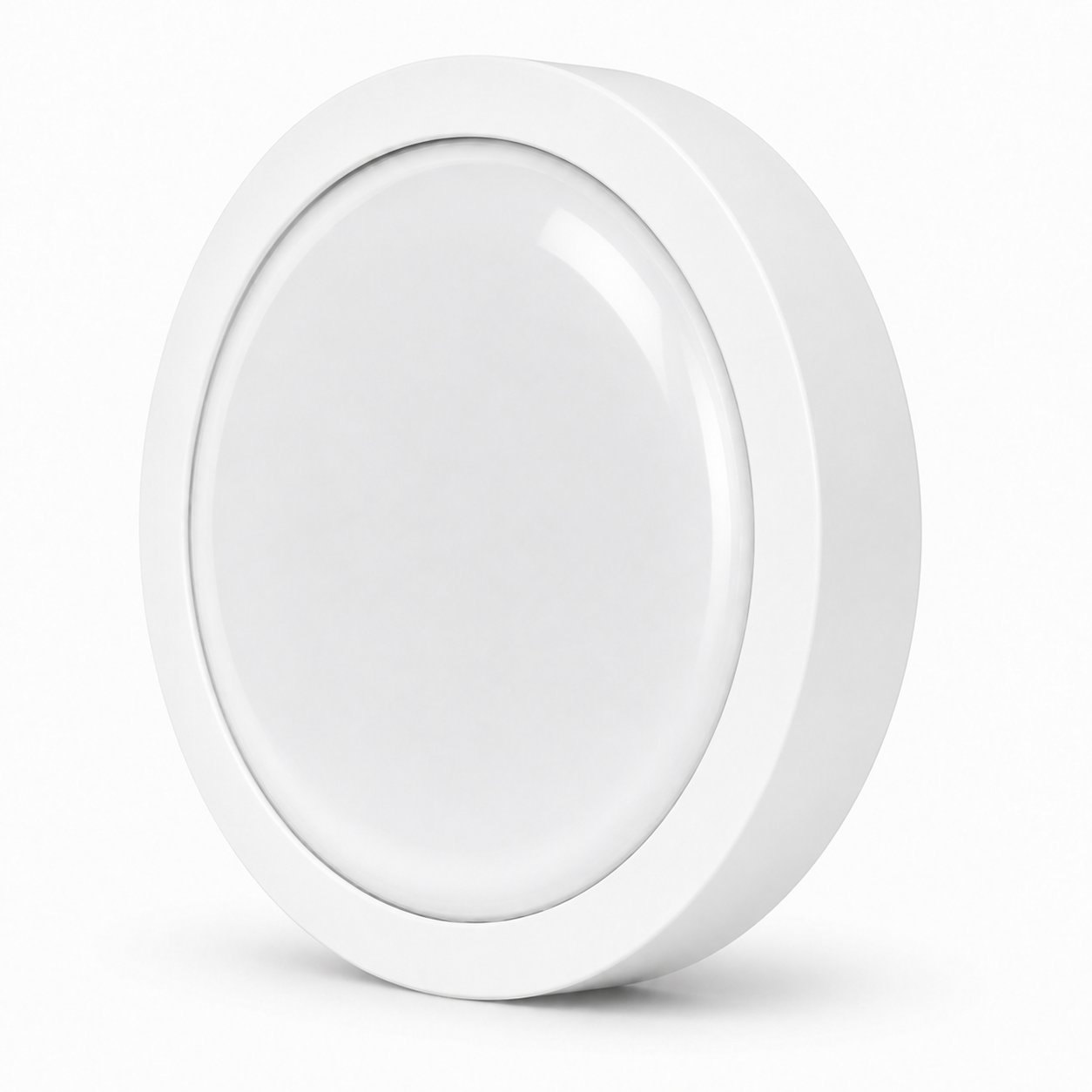White Rodela badge shown at an angle
